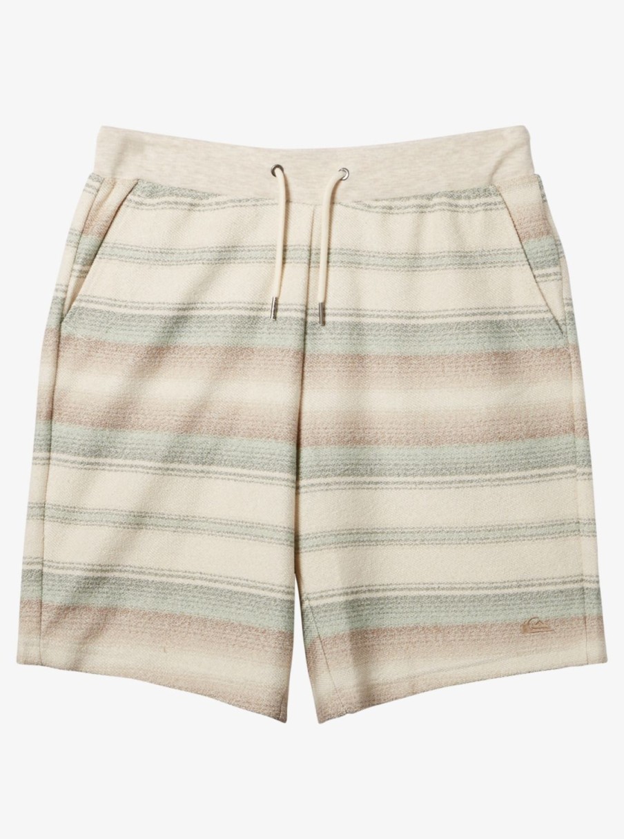 Mens Quiksilver Pants | Great Otway Sweat Shorts Birch Great Otway