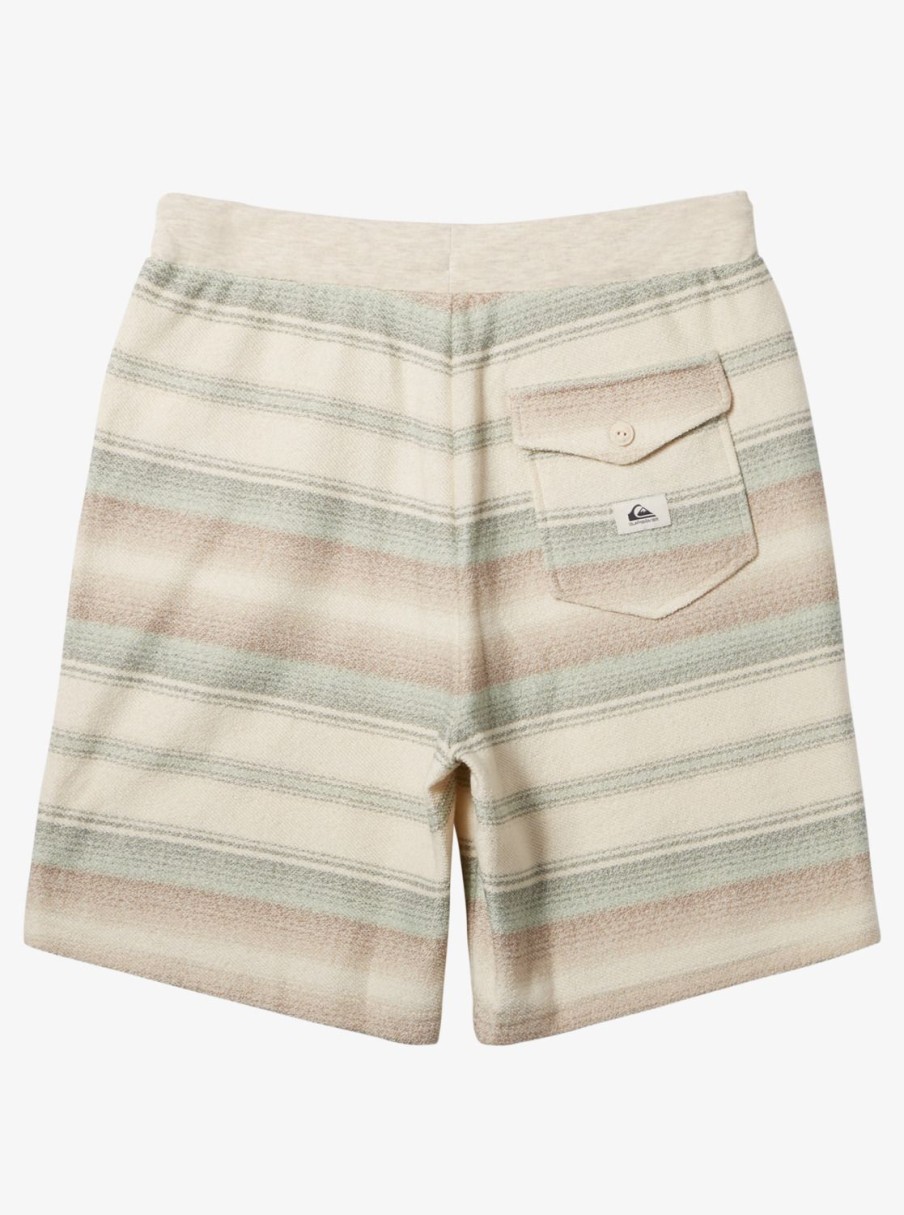 Mens Quiksilver Pants | Great Otway Sweat Shorts Birch Great Otway