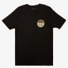 Mens Quiksilver Tees | Sea Brigade T-Shirt Black