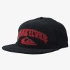 Mens Quiksilver Hats | Curbed Cap Bucket Hat Black