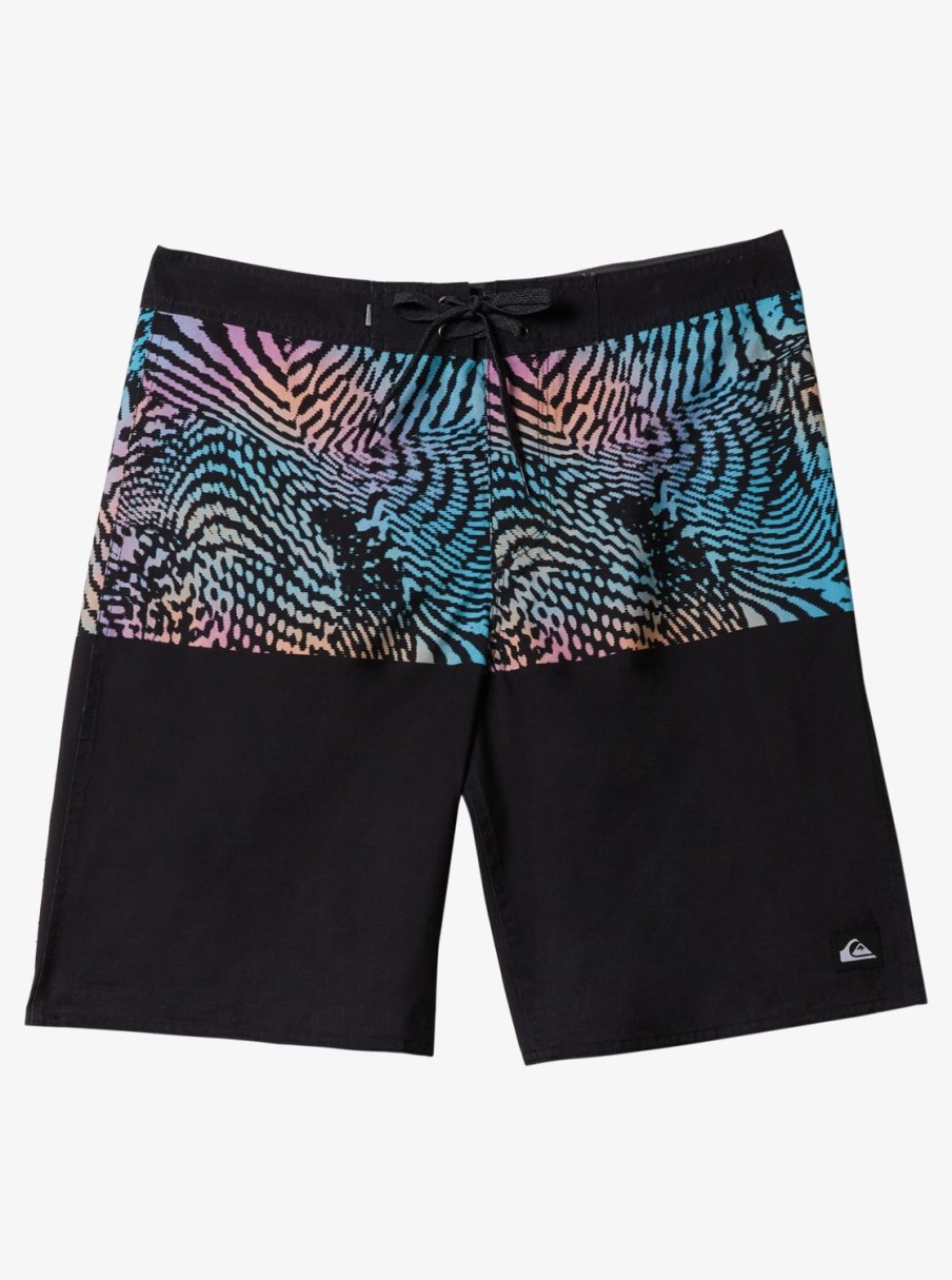 Mens Quiksilver Boardshorts | Everyday Division 20" Boardshorts For Men Black