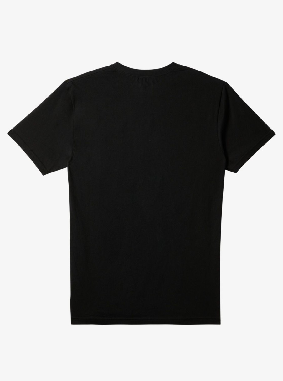 Mens Quiksilver Tees | Ca Funshine T-Shirt Black