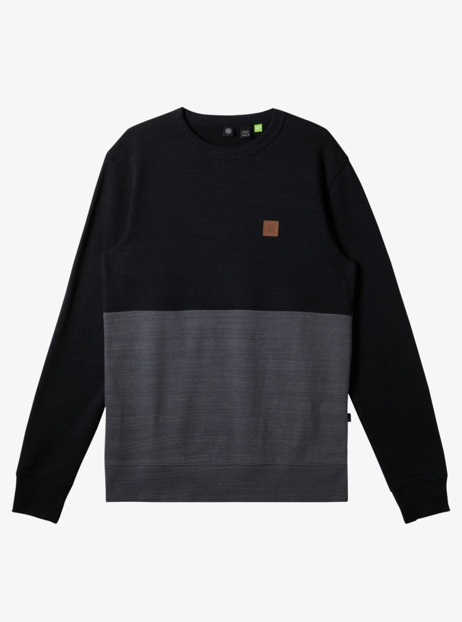 Mens Quiksilver Sweatshirts & Hoodies | Easy Sweatshirt Black