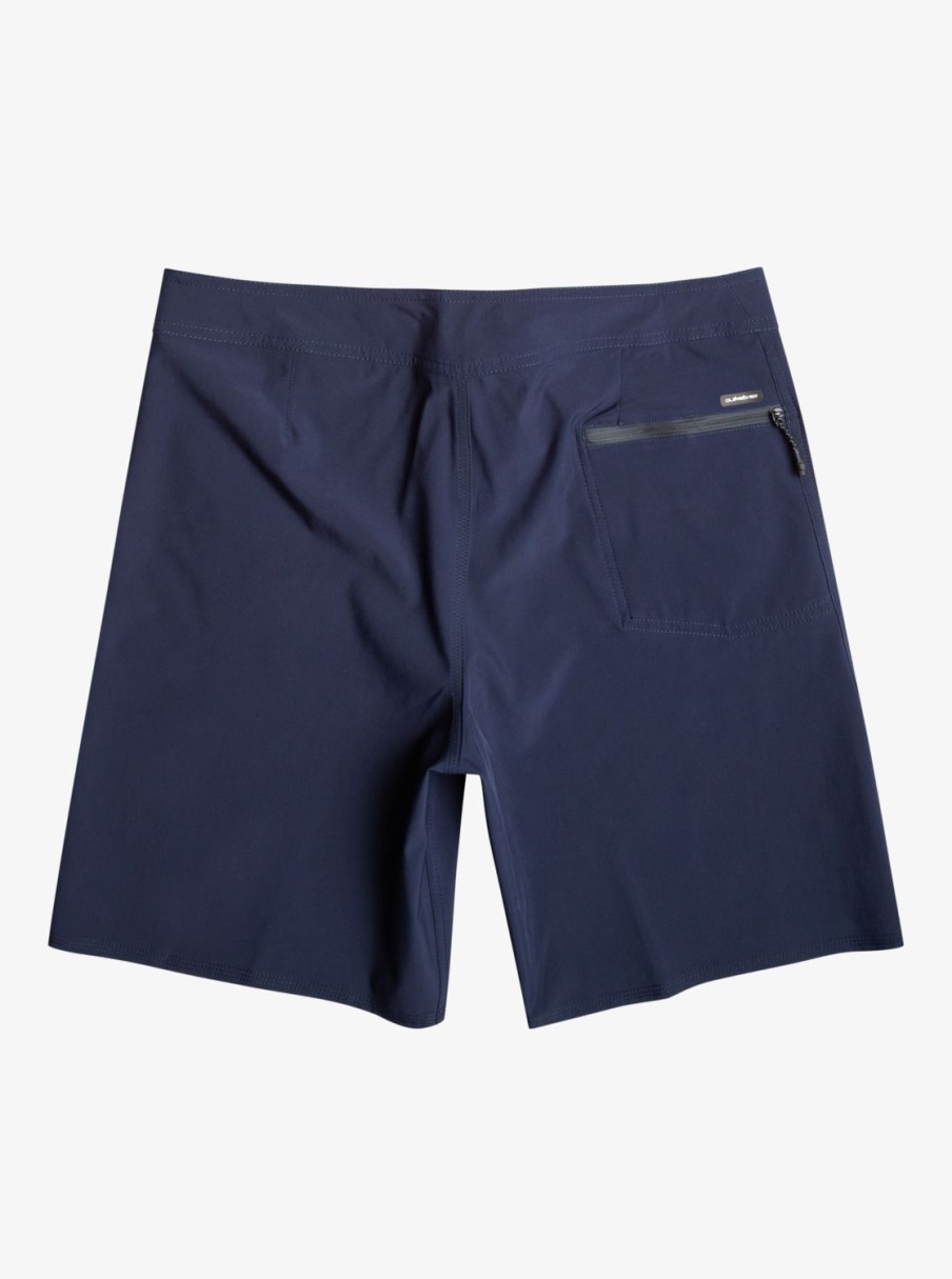 Mens Quiksilver Shorts & Amphibians | Surfsilk Kaimana 19" Boardshorts Navy Blazer