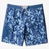 Waterman Quiksilver | Waterman Throwback Camo 19" Boardshorts Ensign Blue Throwback