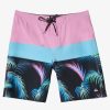 Mens Quiksilver Boardshorts | Surfsilk Panel 20" Boardshorts Moonlite Mauve