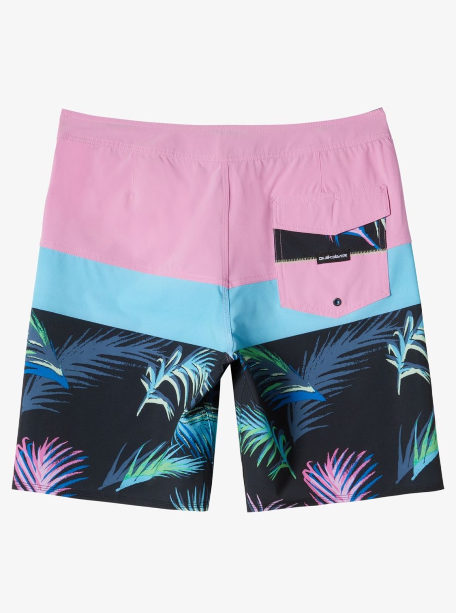 Mens Quiksilver Boardshorts | Surfsilk Panel 20" Boardshorts Moonlite Mauve