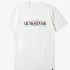 Mens Quiksilver Tees | Gradient Lines T-Shirt White