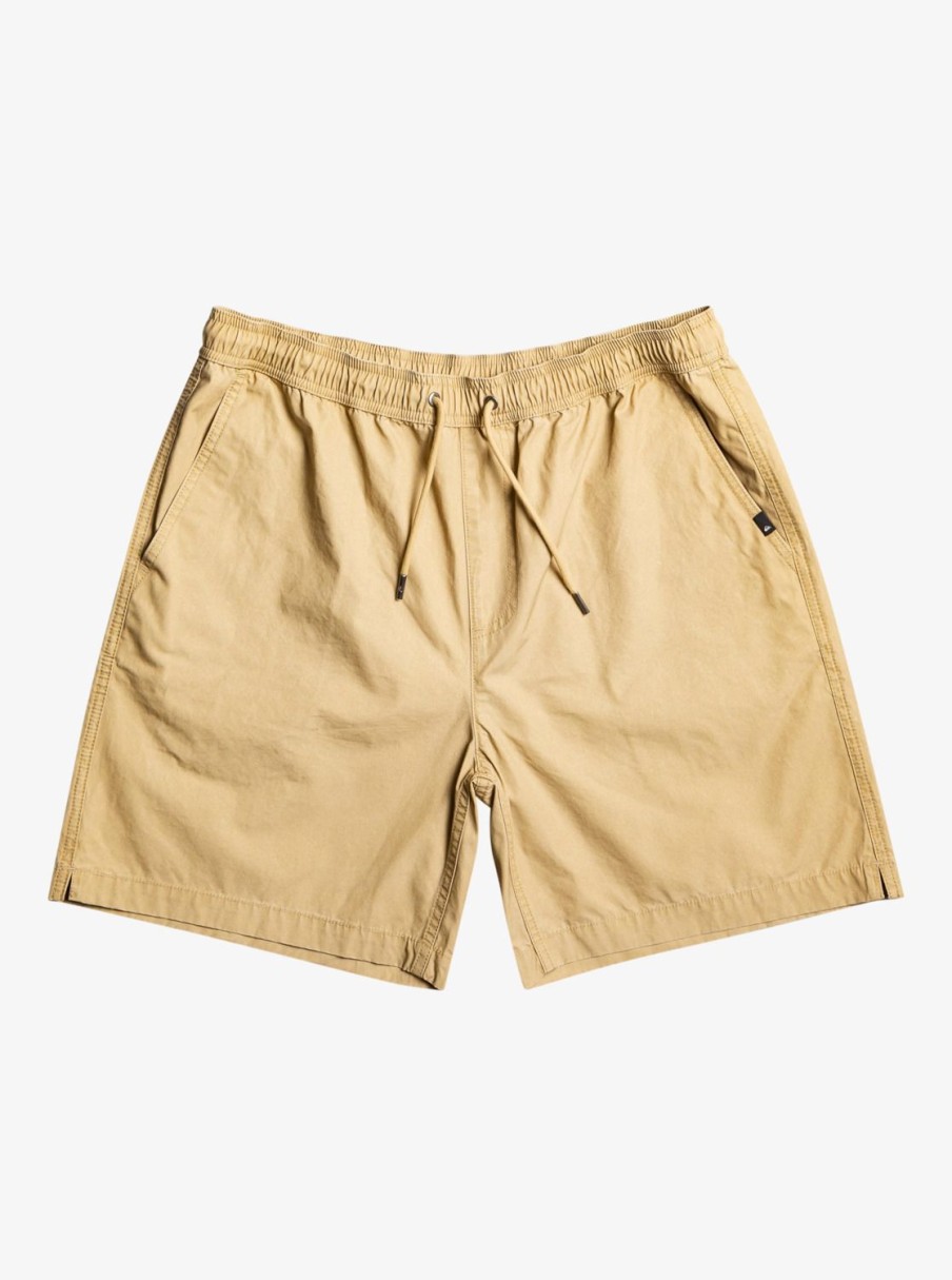 Mens Quiksilver Shorts & Amphibians | Taxer Elastic Waist Shorts Plage