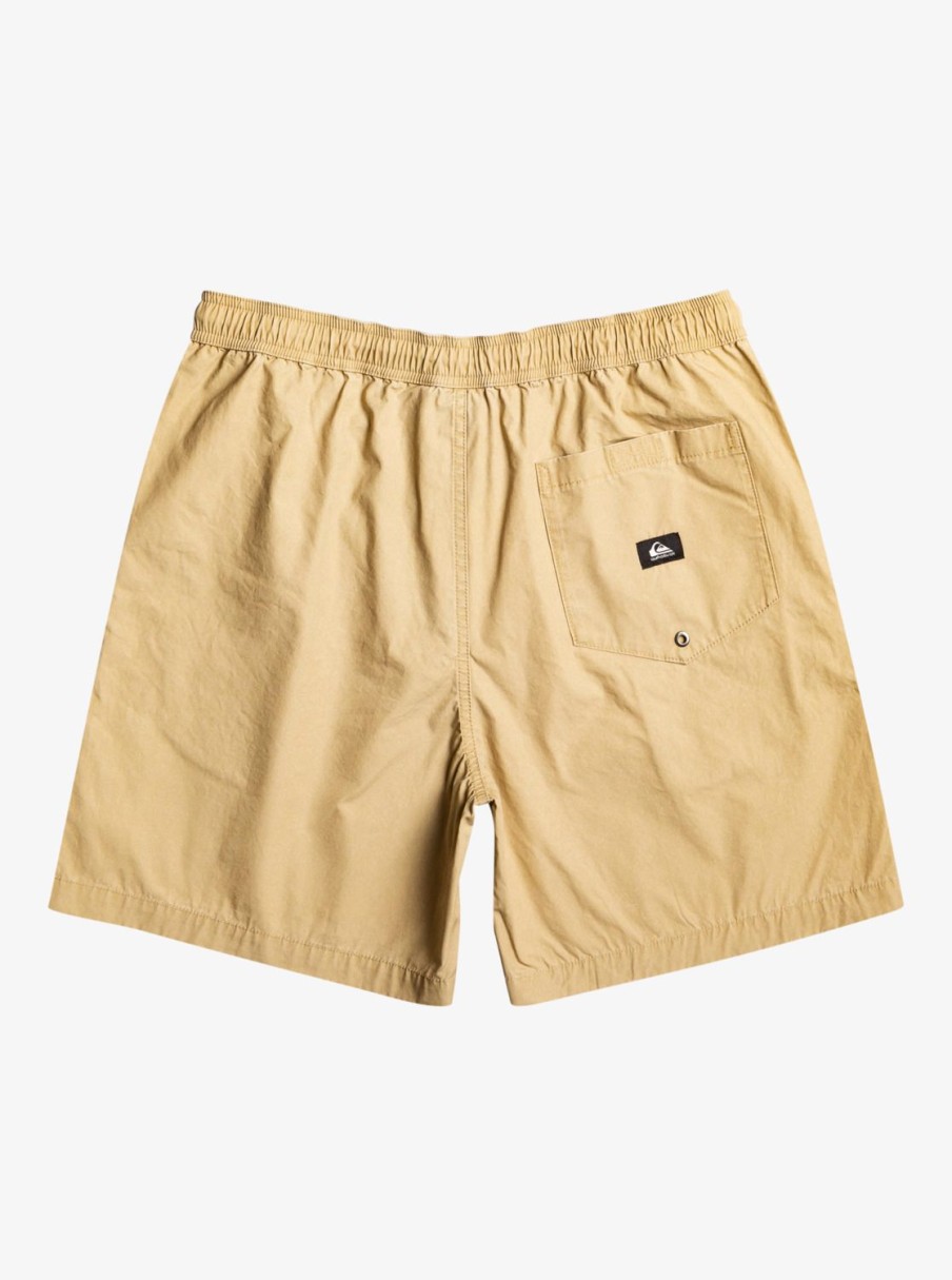 Mens Quiksilver Shorts & Amphibians | Taxer Elastic Waist Shorts Plage