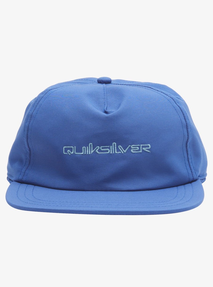 Boys Quiksilver Hats | Boy'S 8-16 Ray Master Neck Protection Cap Naval Academy