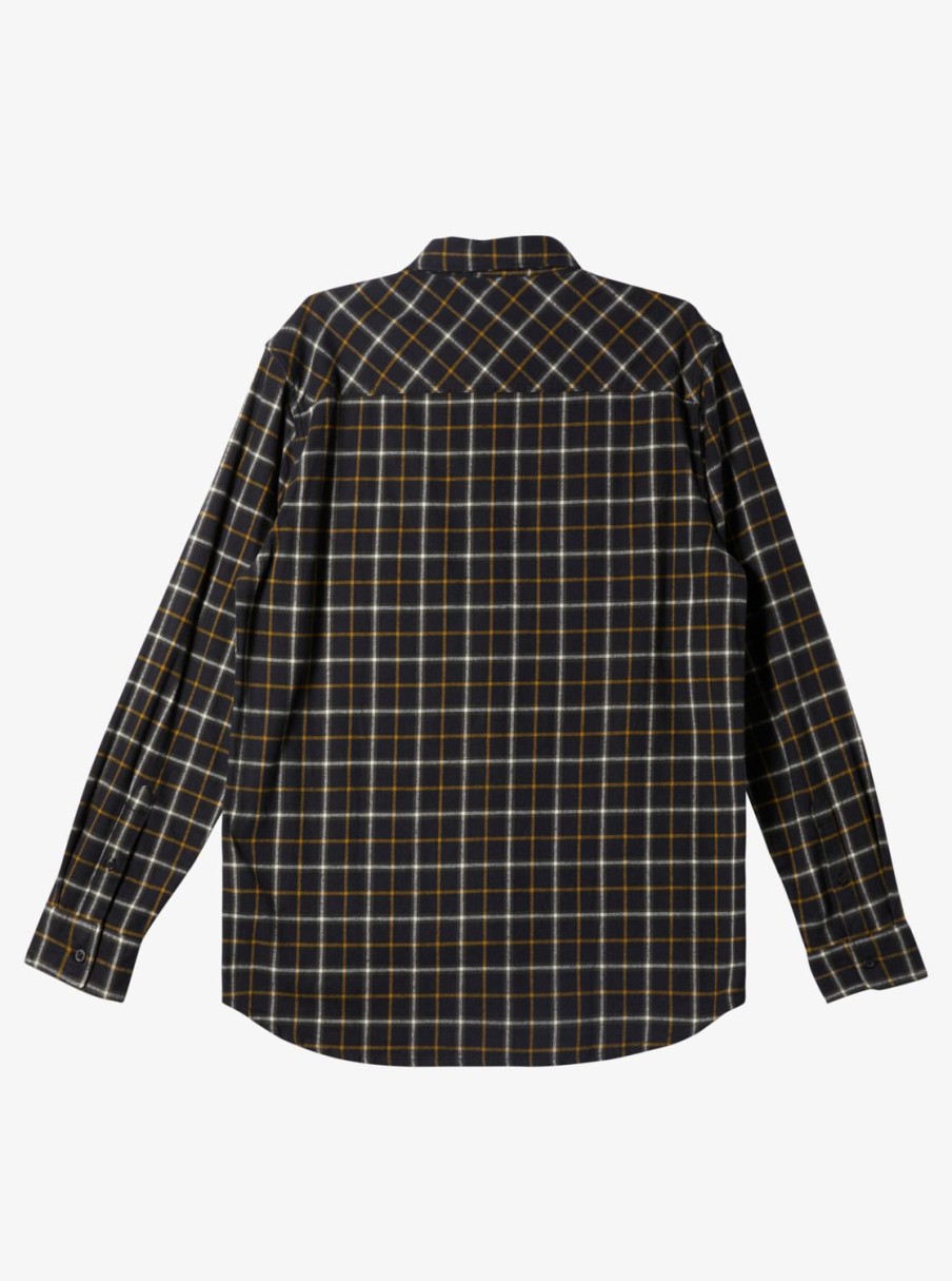 Mens Quiksilver Shirts & Polos | Dulsie Long Sleeve Shirt Black Dulsie