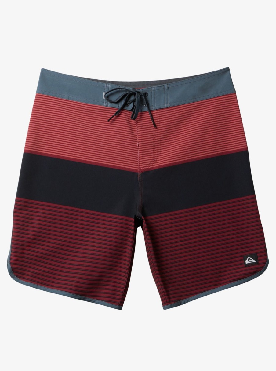 Mens Quiksilver Boardshorts | Surfsilk Tijuana 19" Boardshorts Tibetan Red