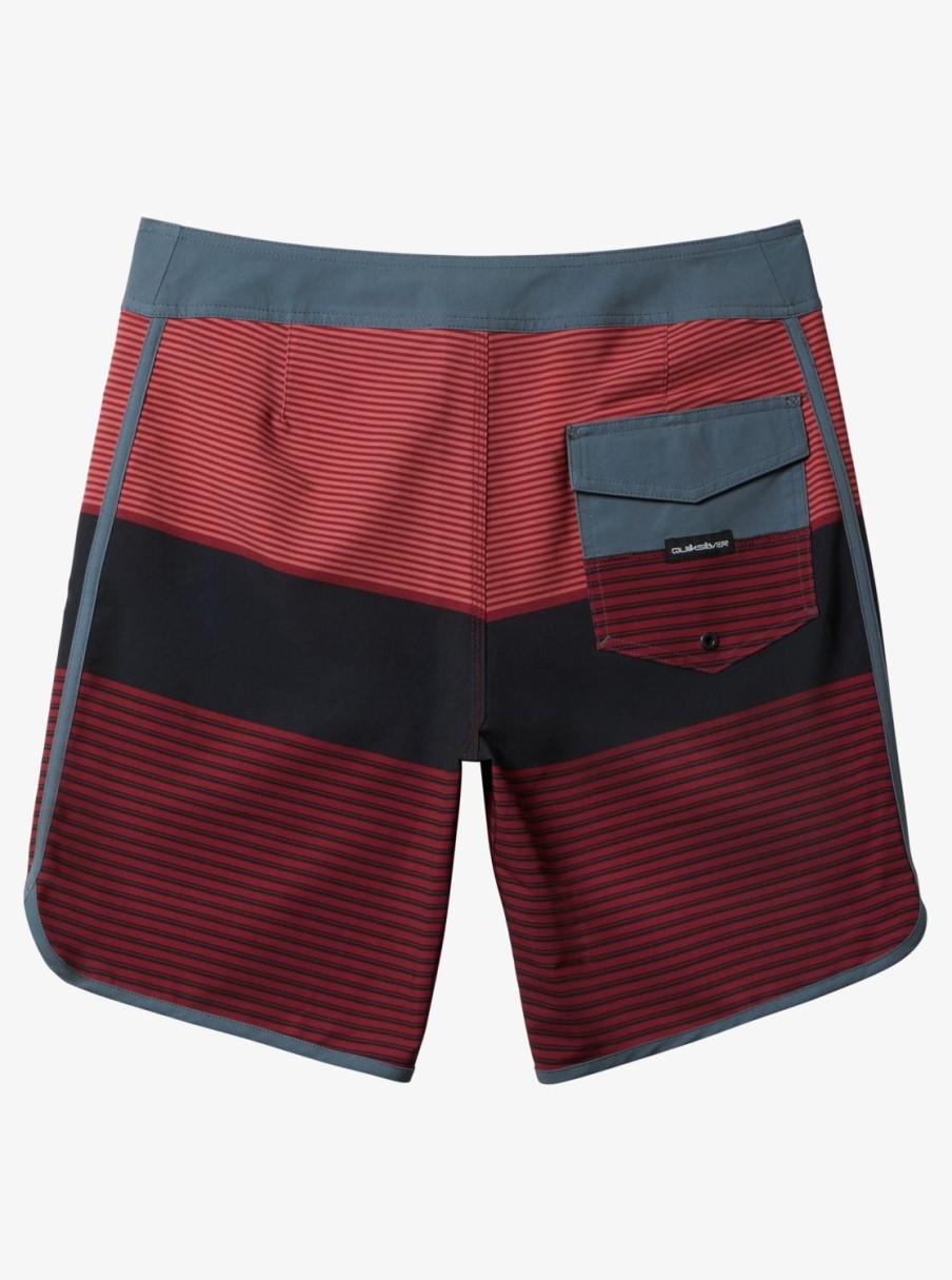 Mens Quiksilver Boardshorts | Surfsilk Tijuana 19" Boardshorts Tibetan Red