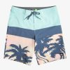 Mens Quiksilver Boardshorts | Surfsilk Panel 20" Boardshorts Pastel Turquoise