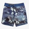 Mens Quiksilver Boardshorts | Highline Scallop 19" Boardshorts Naval Accademy