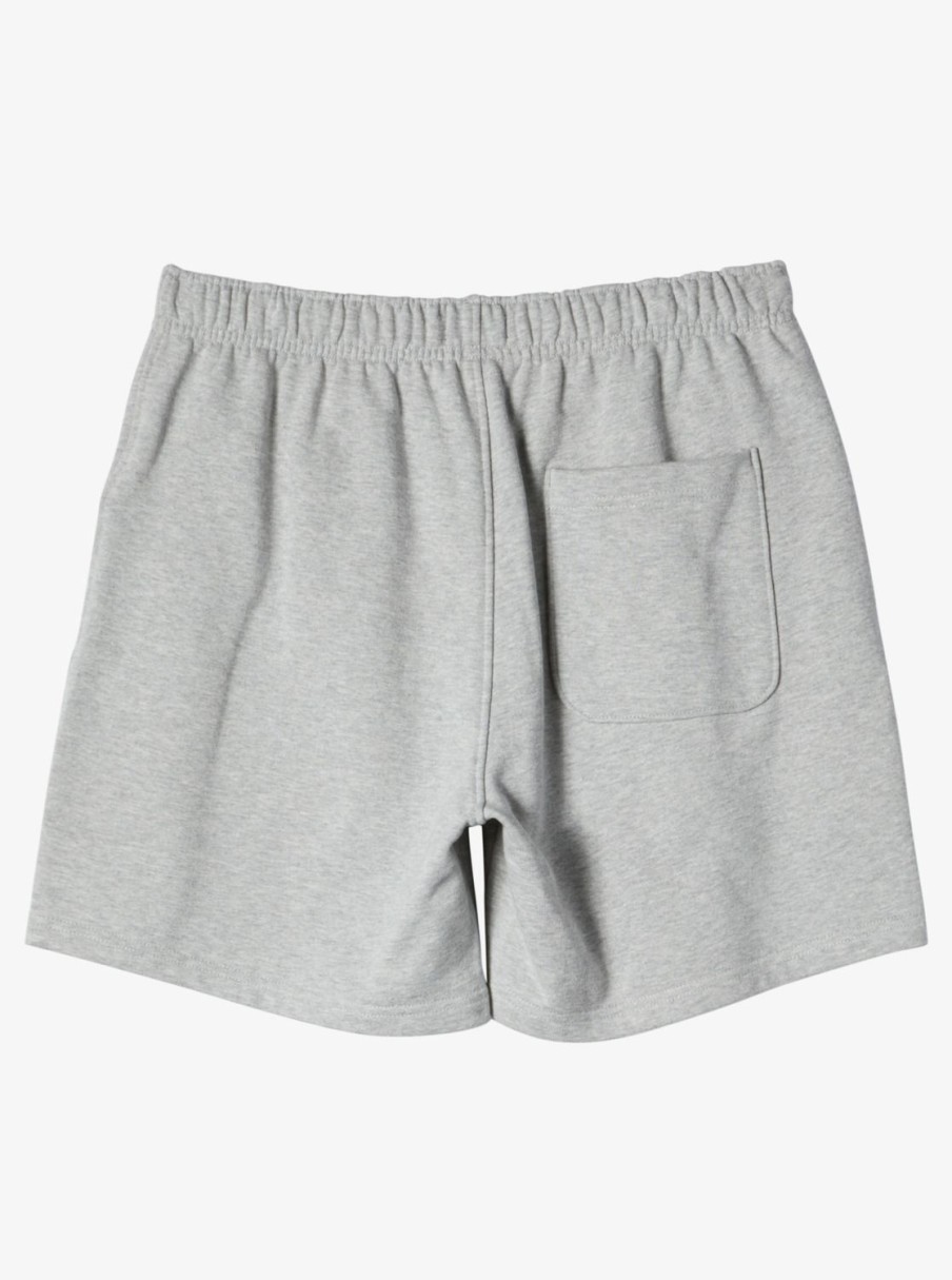 Mens Quiksilver Shorts & Amphibians | Quiksilver X Saturdays Nyc Sweat Shorts Athletic Heather