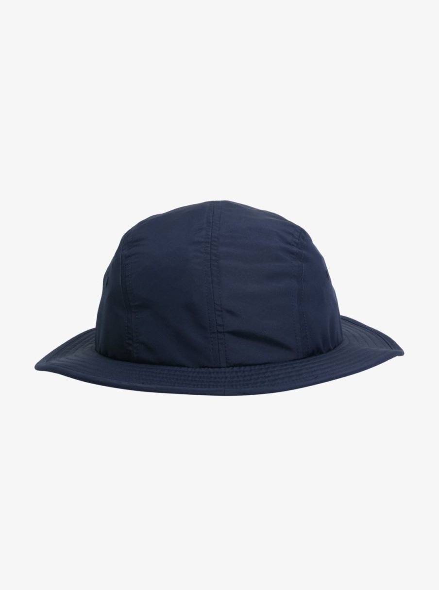 Mens Quiksilver Hats | Waterman Surfari Surf Bucket Hat Ensign Blue