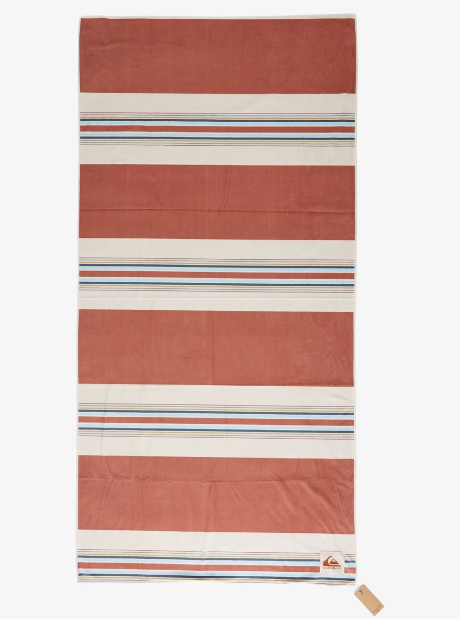 Mens Quiksilver Towels | Microbros Microfiber Beach Towel Baked Clay