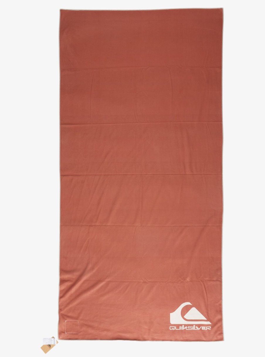 Mens Quiksilver Towels | Microbros Microfiber Beach Towel Baked Clay