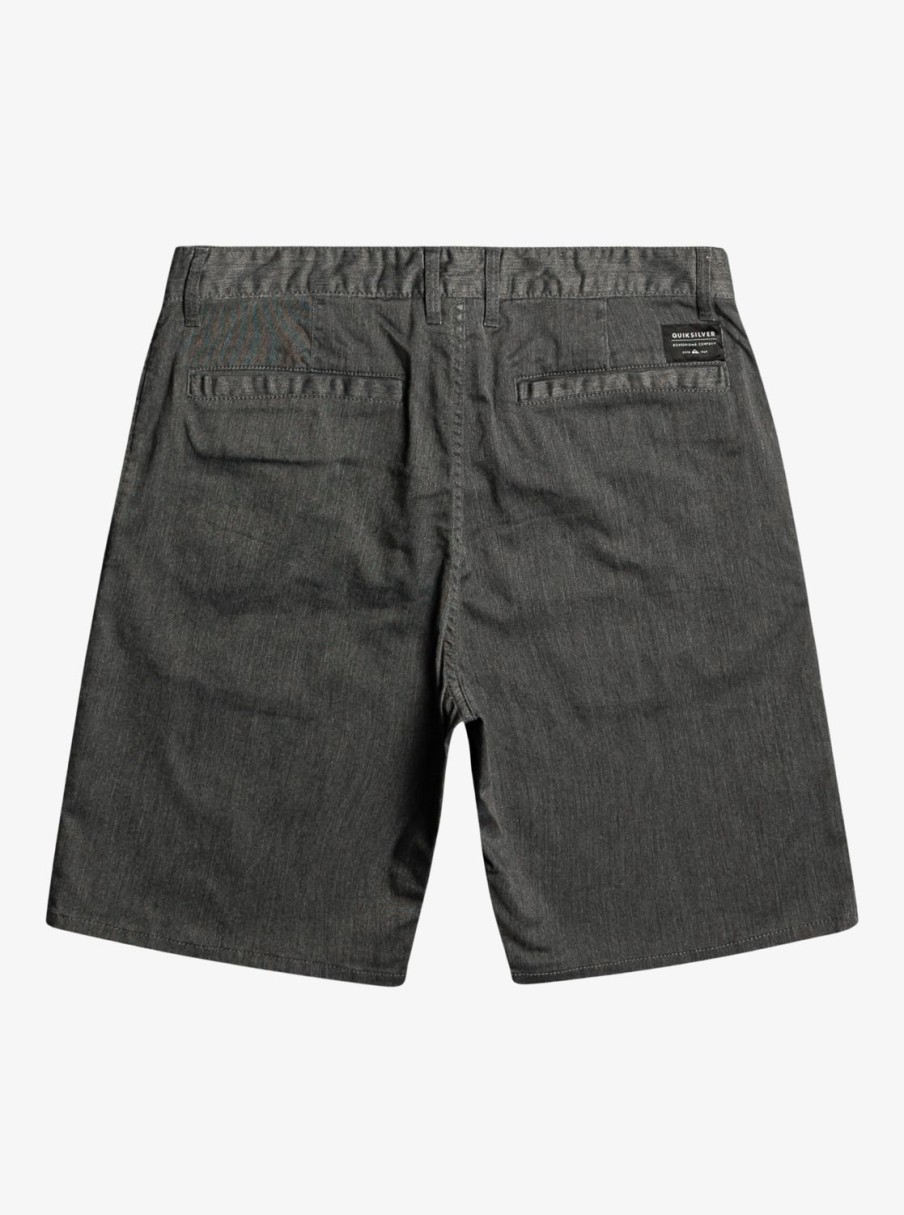 Mens Quiksilver Shorts & Amphibians | Everyday Union Stretch Chino 20" Shorts Dark Grey Heather