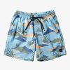 Mens Quiksilver Boardshorts | Everyday Mix 17" Volleys Sky Blue