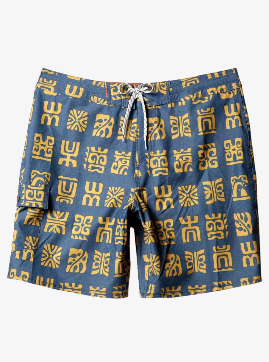 Waterman Quiksilver | Waterman Channel Paddle 20" Boardshorts Ensign Blue Channel Paddle Bs