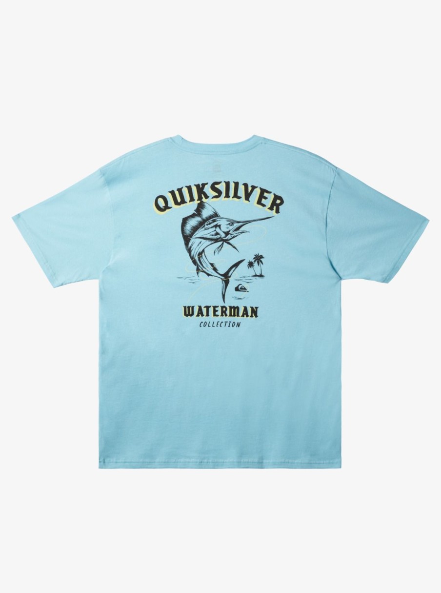 Waterman Quiksilver | Waterman Fish On T-Shirt Gulf Stream