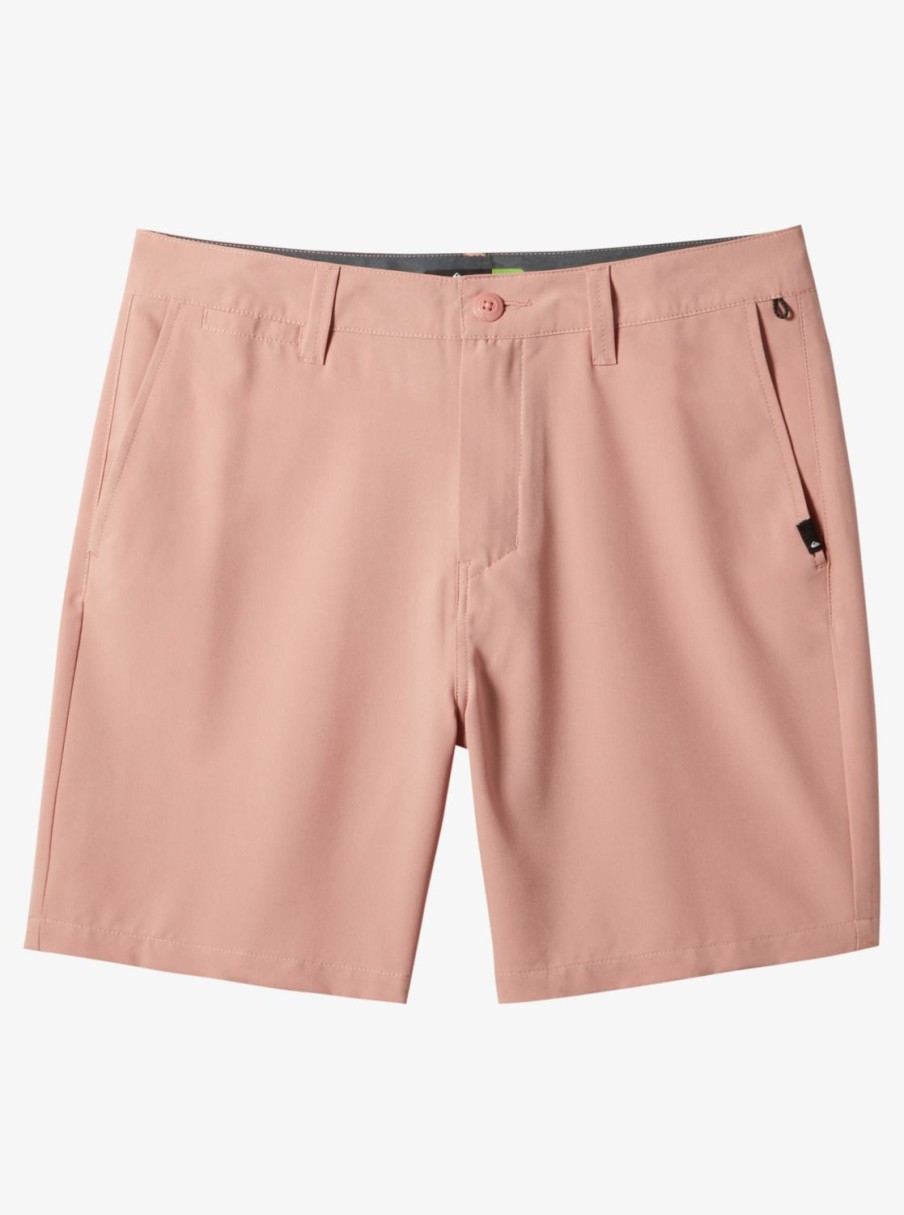 Mens Quiksilver Boardshorts | E Ocean Union 18" Amphibian Boardshorts Rosette