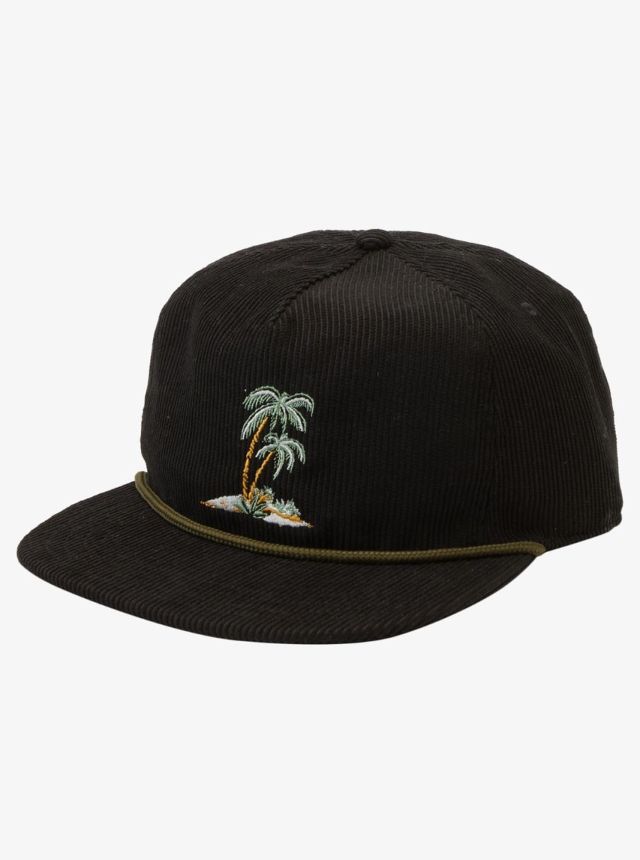 Mens Quiksilver Hats | No Vacancy Cap Black