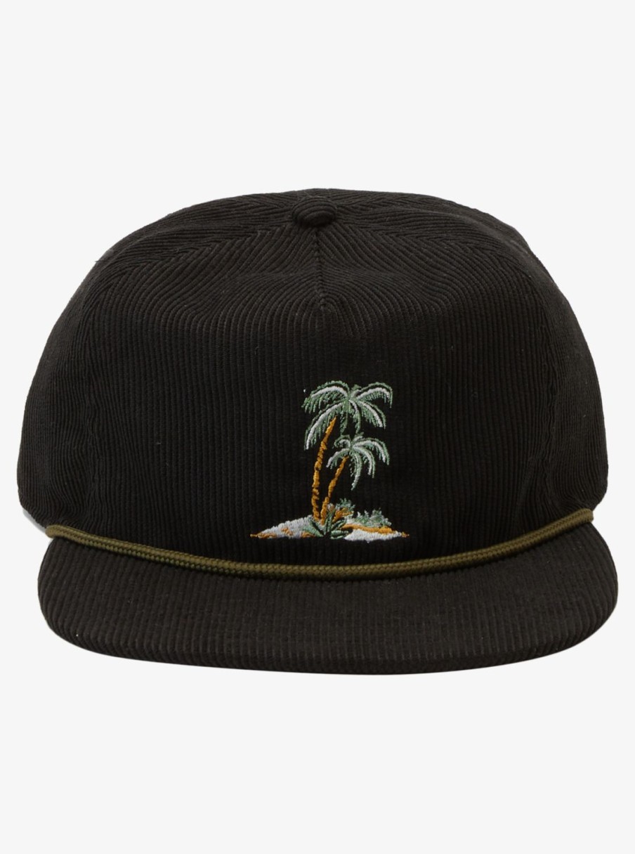 Mens Quiksilver Hats | No Vacancy Cap Black