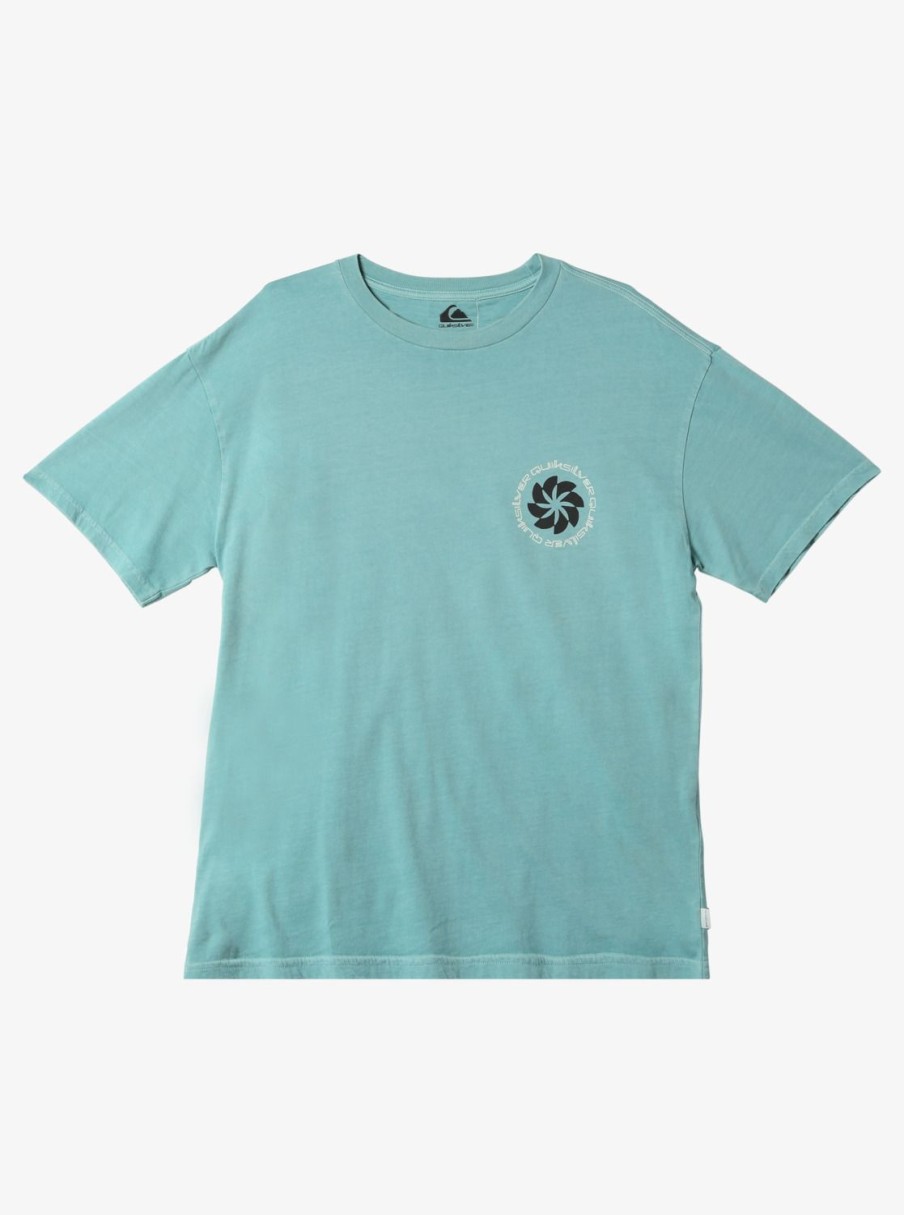 Mens Quiksilver Tees | Tipping Sunsets Mnd T-Shirt Reef Waters