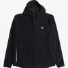 Mens Quiksilver Jackets | Quik Mile Technical Training Jacket True Black