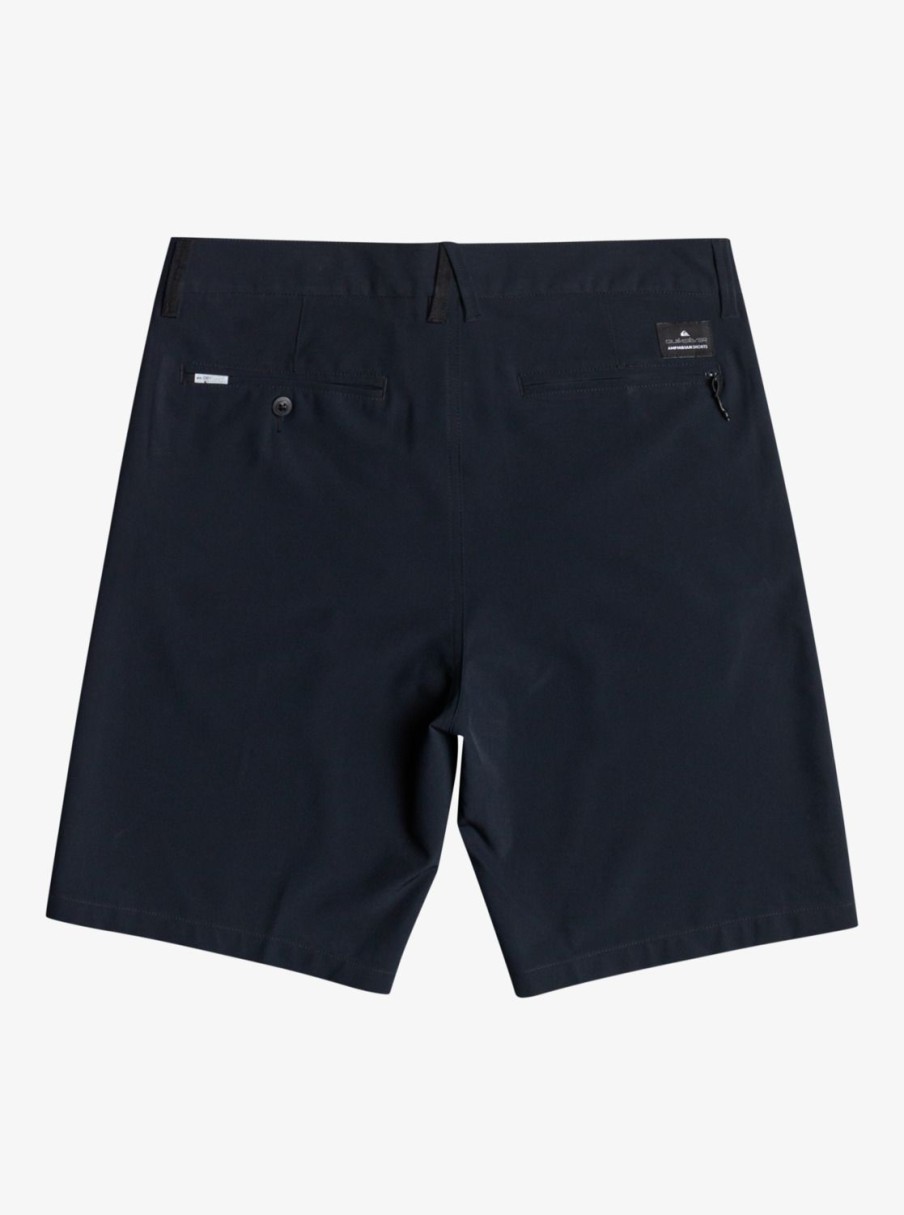 Boys Quiksilver Shorts | Boy'S 8-16 Ocean Union 19" Amphibian Boardshorts Black