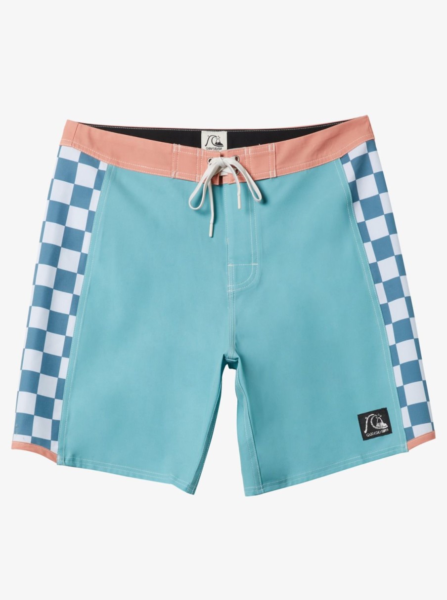 Boys Quiksilver Shorts | Boy'S 8-16 Original Arch 15" Boardshorts Reef Waters