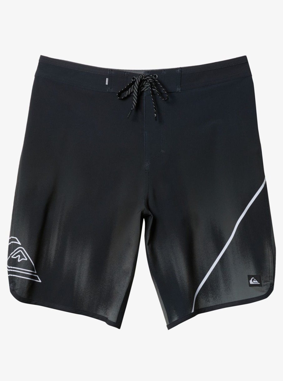 Mens Quiksilver Boardshorts | Surfsilk New Wave 20" Boardshorts Black