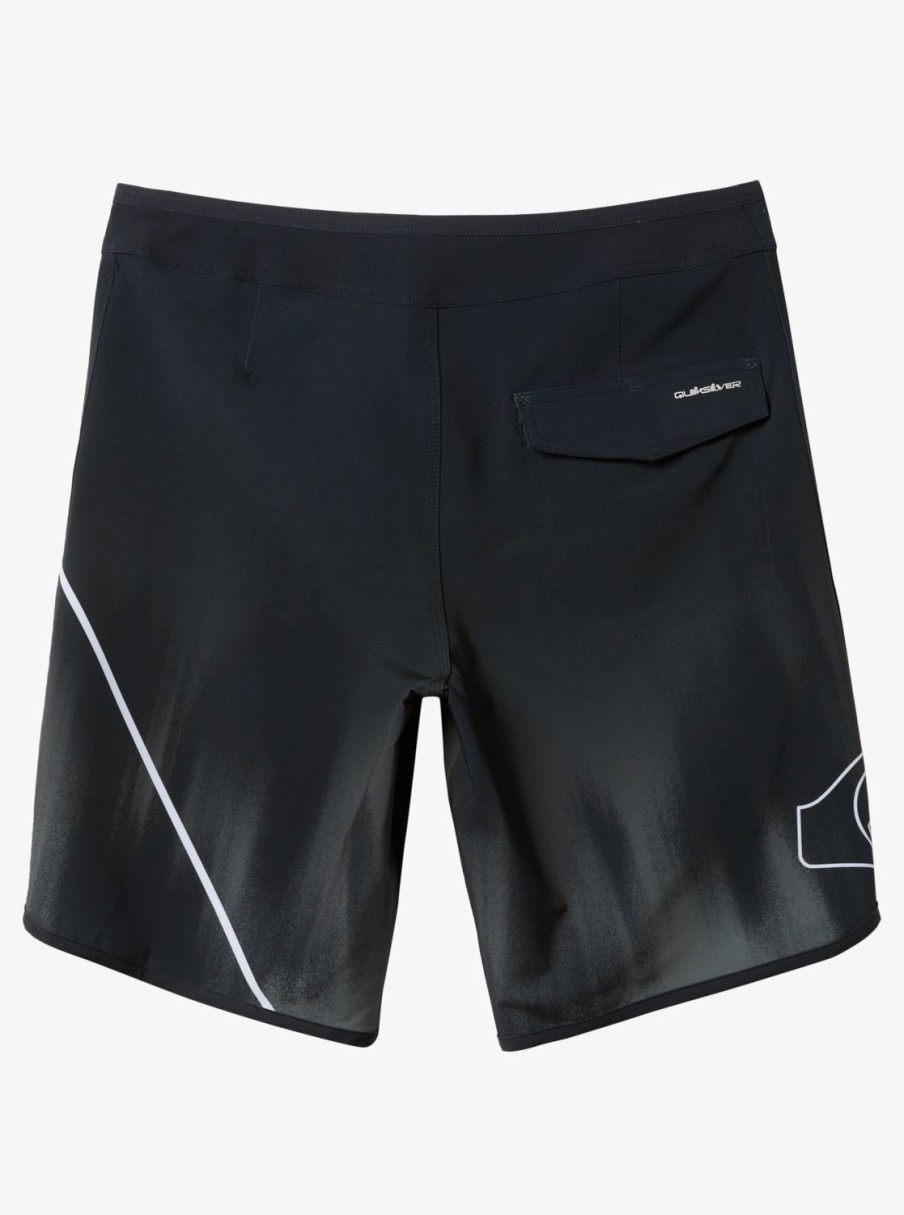 Mens Quiksilver Boardshorts | Surfsilk New Wave 20" Boardshorts Black