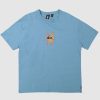 Mens Quiksilver Tees | Trident T-Shirt Adriatic Blue