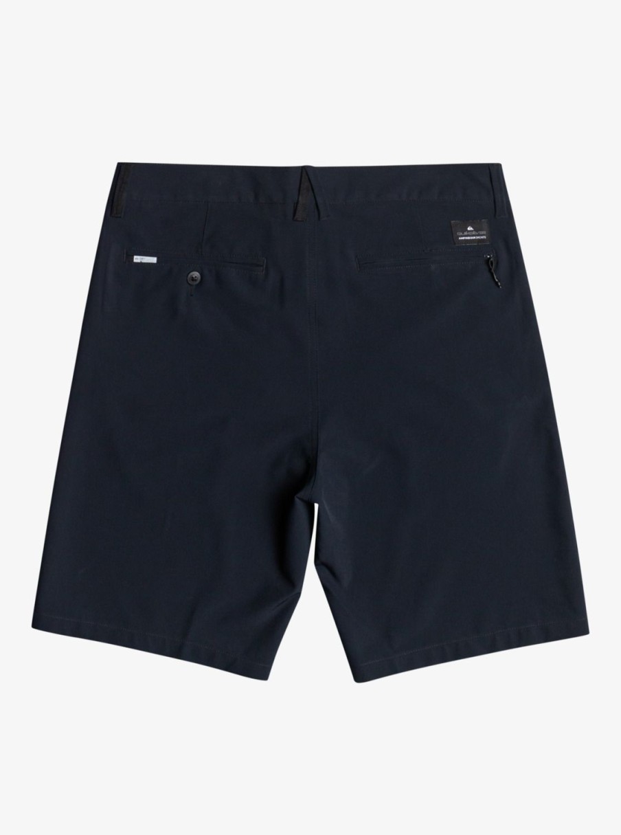 Boys Quiksilver Shorts | Boy'S 2-7 Ocean Union 14" Amphibian Boardshorts Black