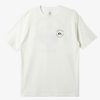 Mens Quiksilver Tees | Waterman A Proper Pint T-Shirt Snow White