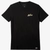 Mens Quiksilver Tees | Hi Water On The Brain T-Shirt Black