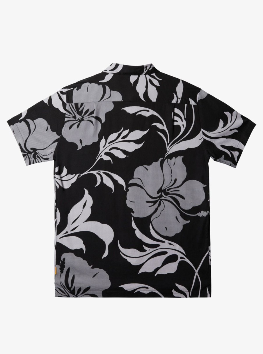 Waterman Quiksilver | Waterman Big Charmer Short Sleeve Shirt Black Big Charmer