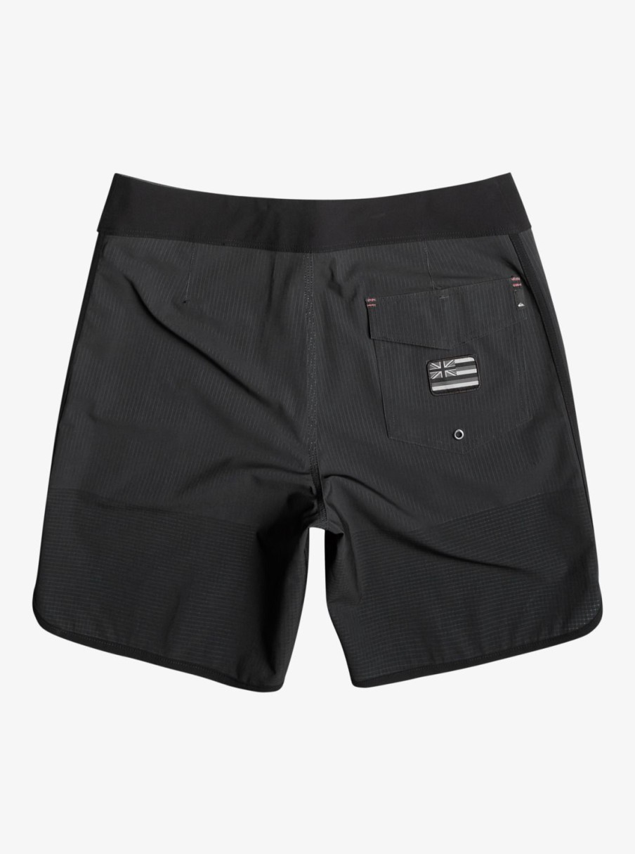 Mens Quiksilver Boardshorts | Highline Scallop 19" Boardshorts Black