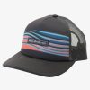 Mens Quiksilver Hats | Emu Coop Trucker Hat Blue Radiance