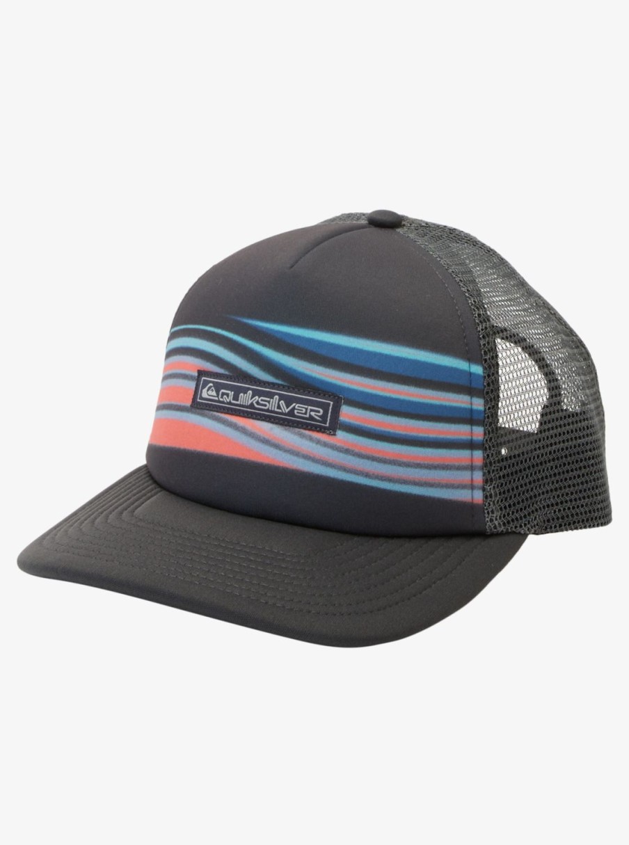 Mens Quiksilver Hats | Emu Coop Trucker Hat Blue Radiance