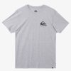 Mens Quiksilver Tees | Funky Filler T-Shirt Athletic Heather