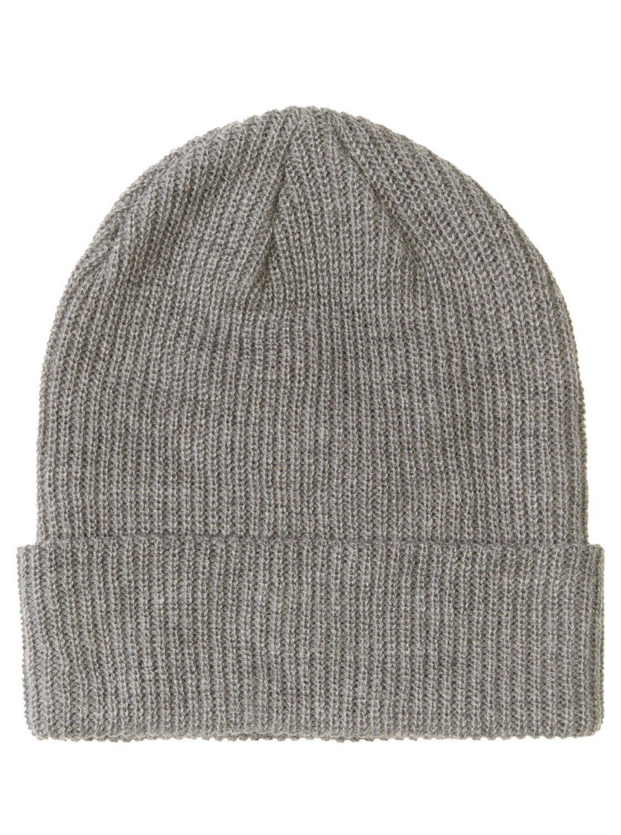 Mens Quiksilver Accessories | Performer Cuff Beanie Medium Grey Wash