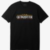 Mens Quiksilver Tees | Gradient Lines T-Shirt Black