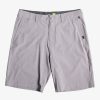 Mens Quiksilver Boardshorts | Union Heather 20" Amphibian Boardshorts For Young Men Sleet