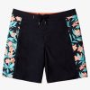 Waterman Quiksilver | Waterman Cliffside Solid 19" Boardshorts Black